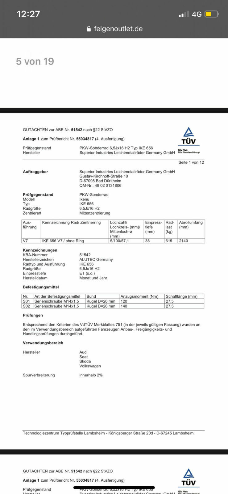 Winterräder Polo GTI