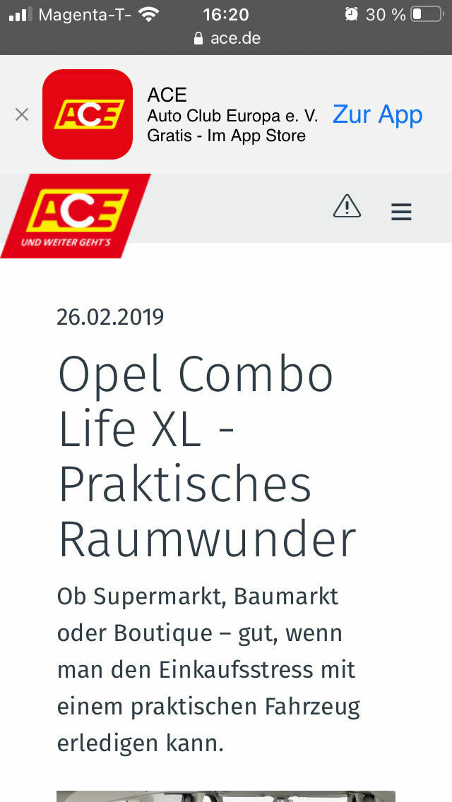 Opel Combo E Freitag den 13ten Auto.