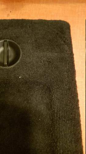 Zum Test den Haken wieder entfernt