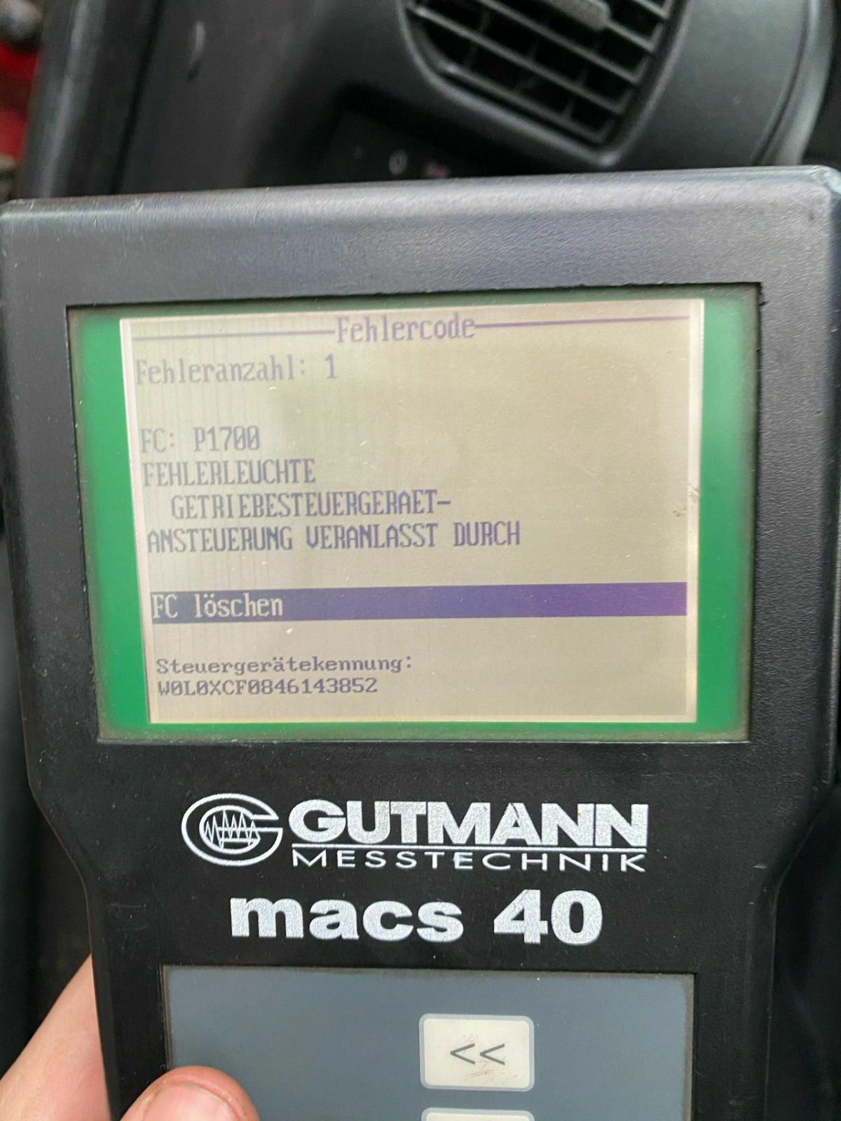 Corsa C Easytronic F Problem!