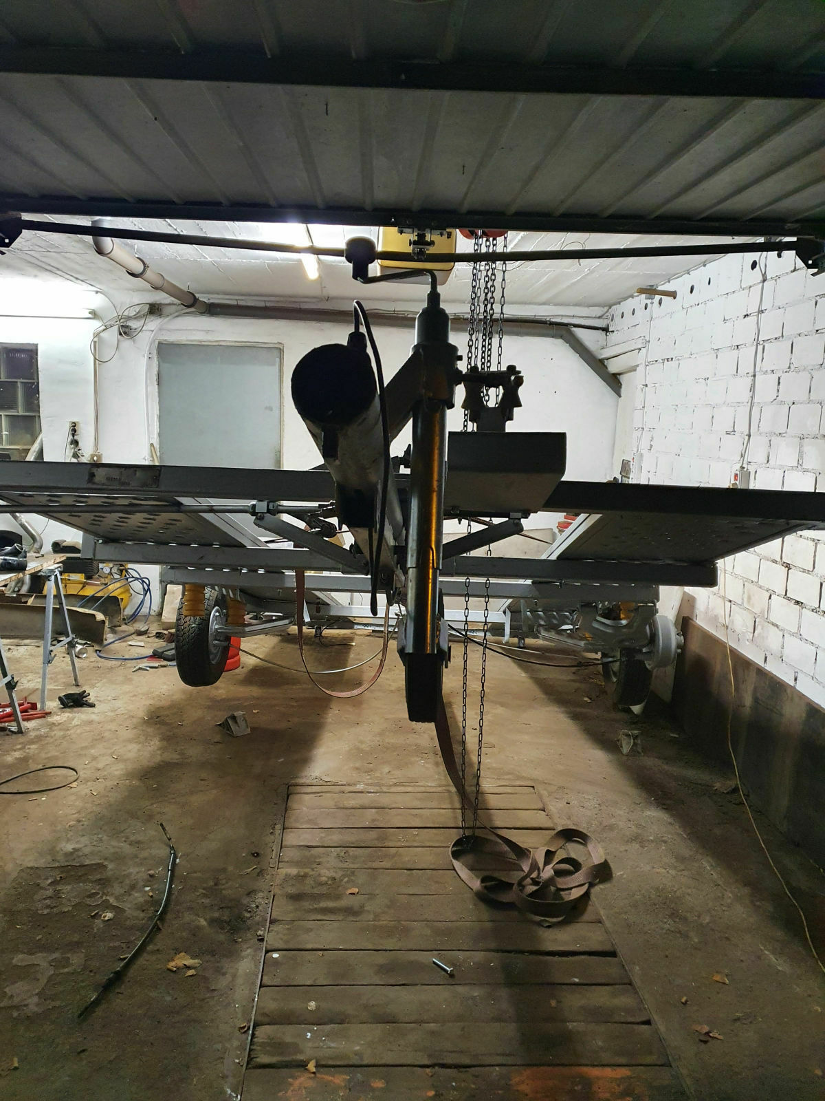 Autotransportanhänger der Westfalia Werke