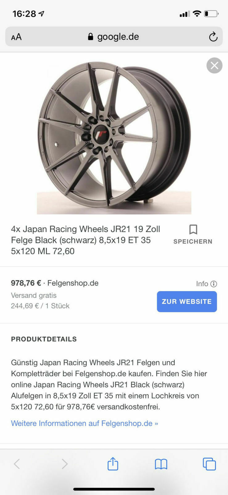 Der RIESEN-FELGEN-Thread für E-Klasse W212