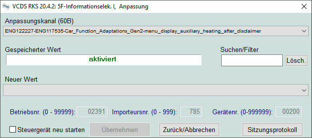 Fragen zur Standheizung