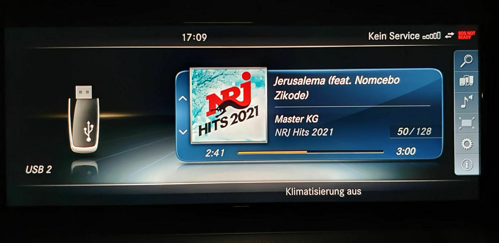 MP3-Ordner mit USB-Stick bei Audio 20 und schnell vorspulen?