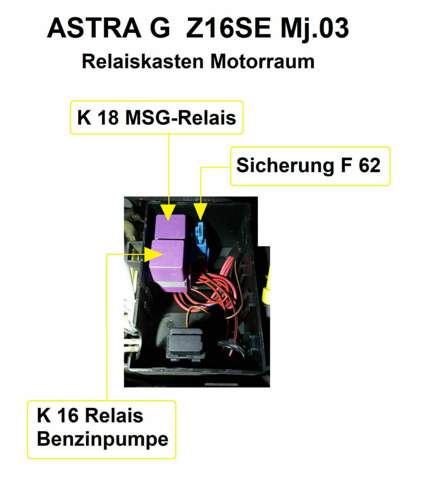 Relaiskasten Z16SE MJ 03 ohne MKM