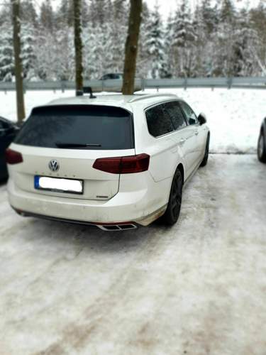 Golf b8 FL Passat Variant Schnee weiß or