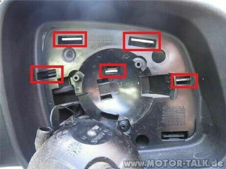 Außenspiegel ausgehakt oder defekt?