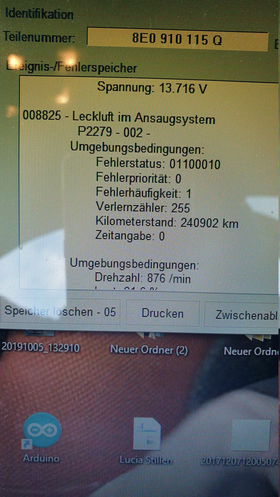 A4 B7 2.0 TFSI - Ruckelt, läuft unruhig im Leerlauf