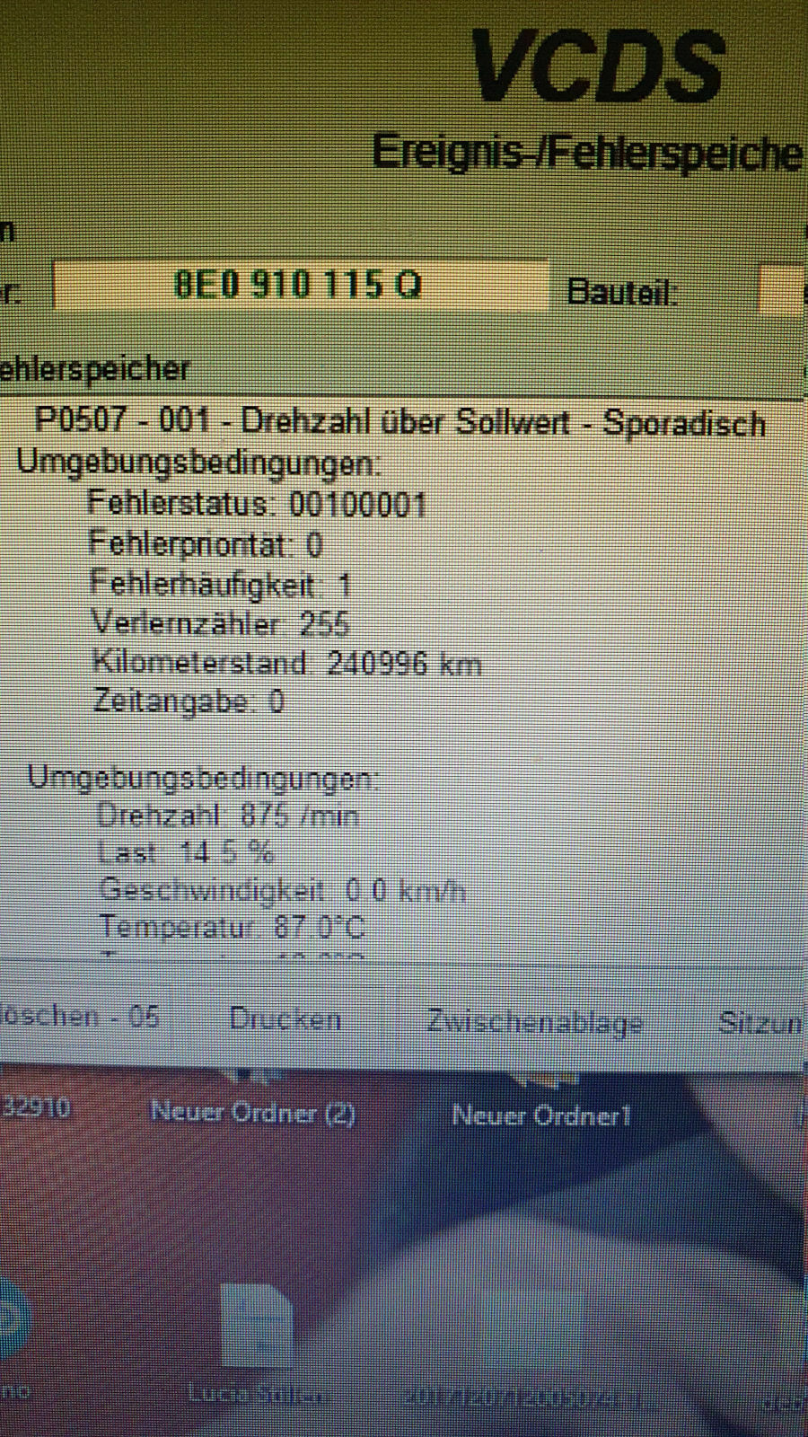 A4 B7 2.0 TFSI - Ruckelt, läuft unruhig im Leerlauf