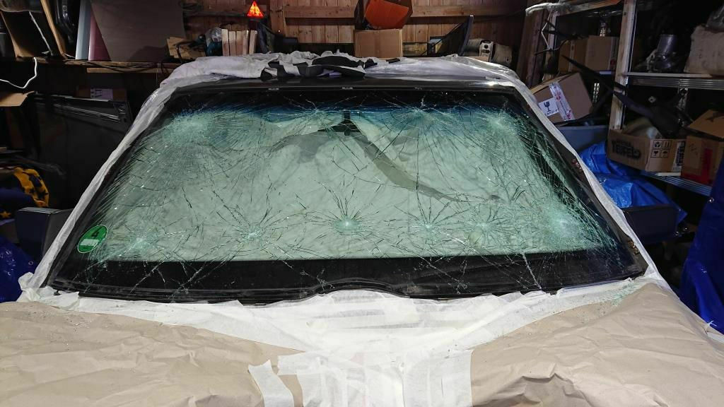 Windschutzscheibe riss