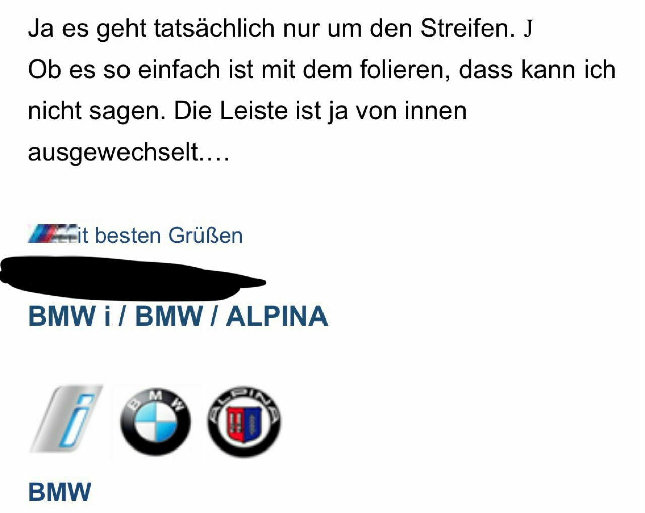 "Böser Blick" / "Scheinwerferblenden" oder Folierung?