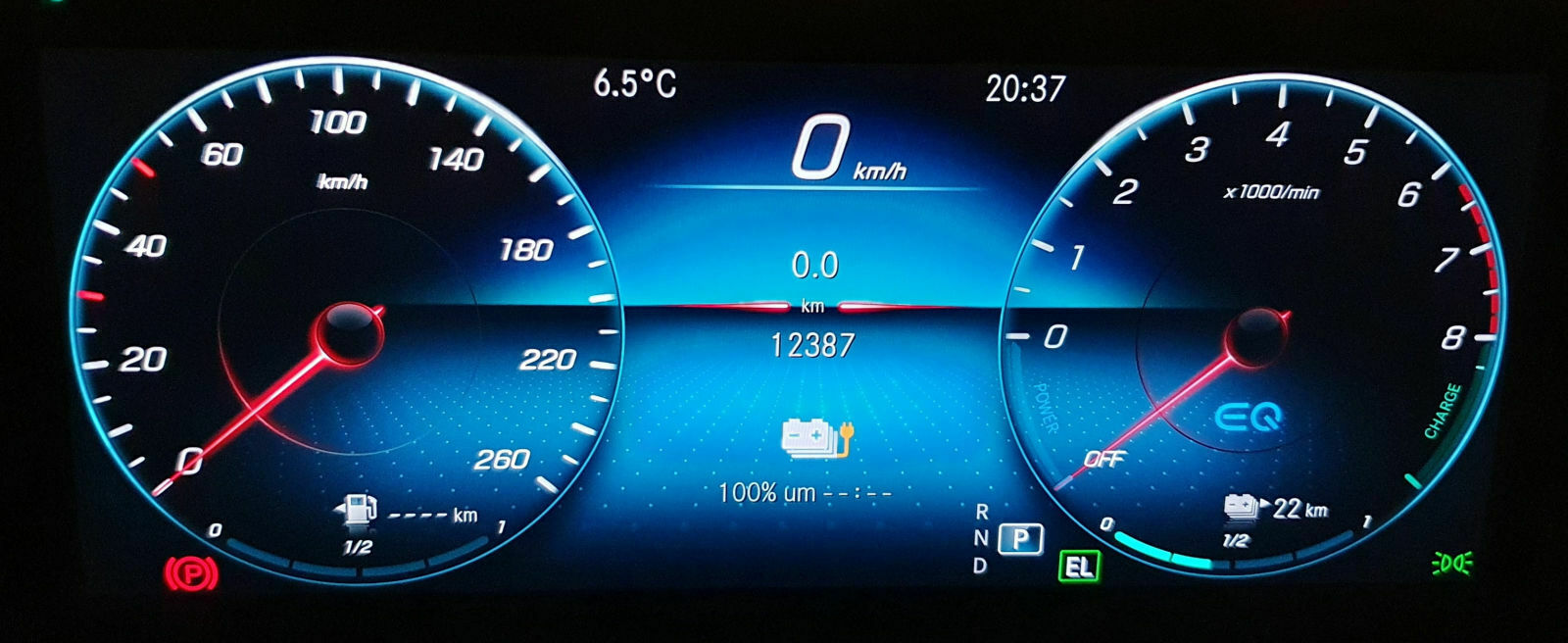 A250e Kompakt, statistischer Verbrauch, Reichweite