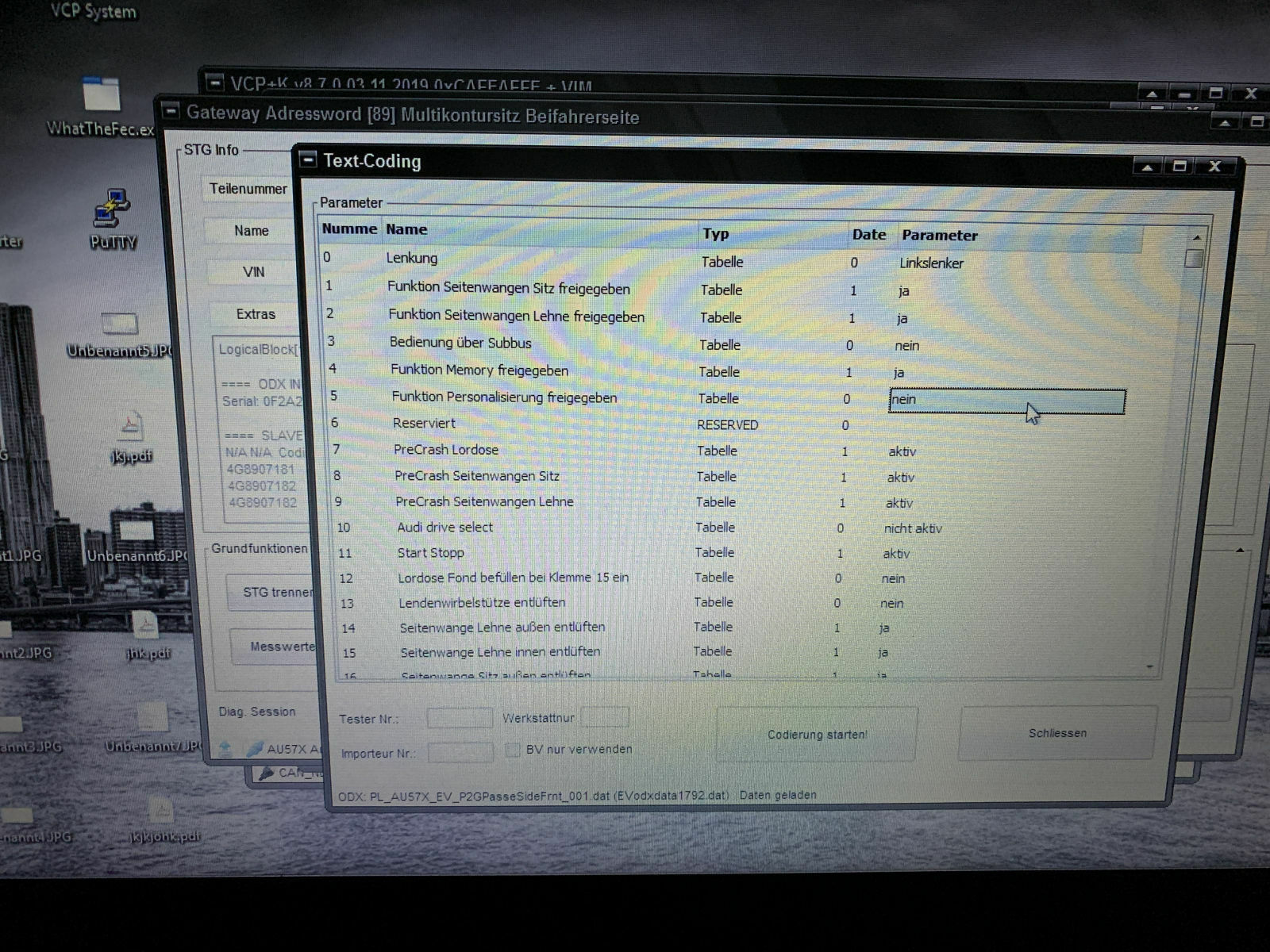 Audi A6 4G FL - Codierung u. a. mit VCDS