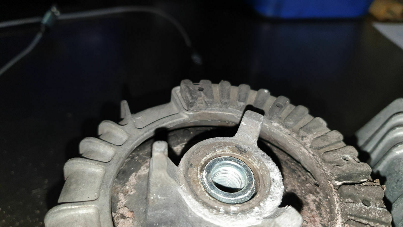 Leichte Drehzahlschwankungen