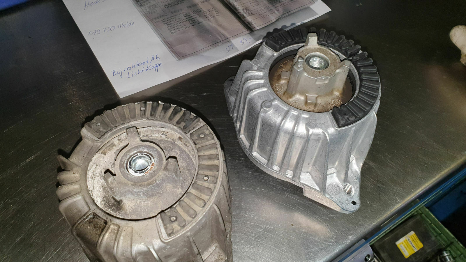 Leichte Drehzahlschwankungen