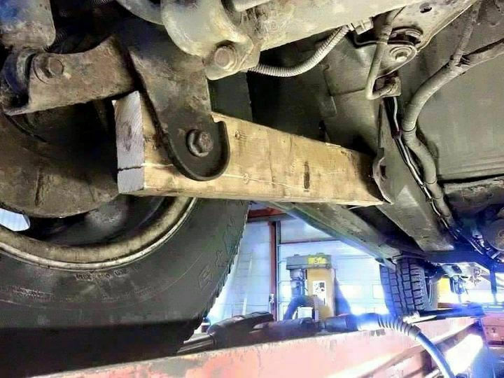 Unser Neuer mit "Achsbruch"