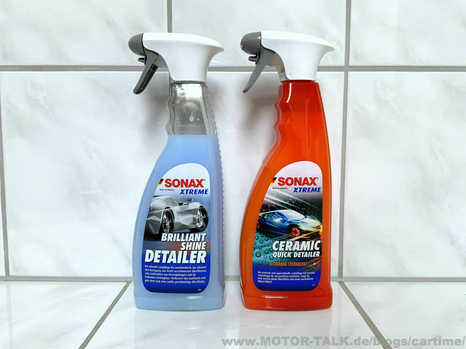 Sonax XTREME Duell - Ceramic Quick Detailer vs. Brilliant Shine Detailer