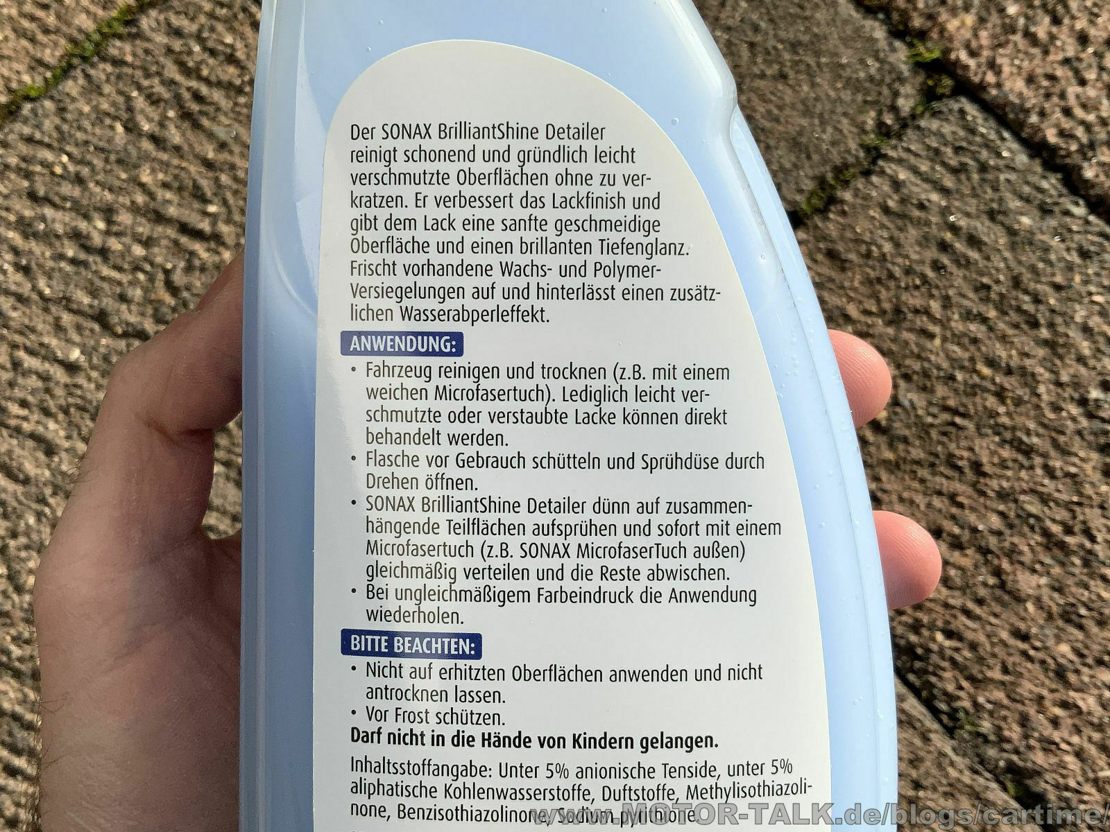 Sonax XTREME Duell - Ceramic Quick Detailer vs. Brilliant Shine Detailer