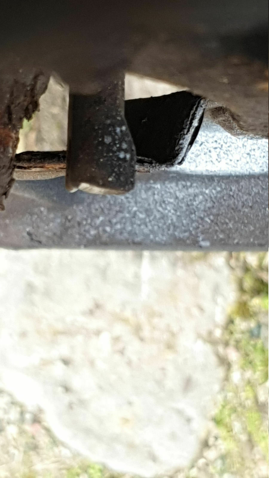 Abgeschliffener Kopf