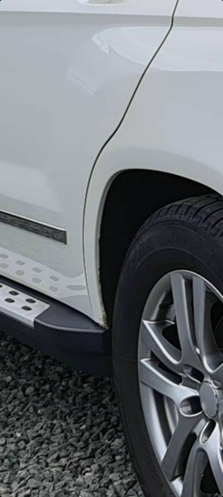 GLK "Edition 1" leichter Rost an Radläufen hinten