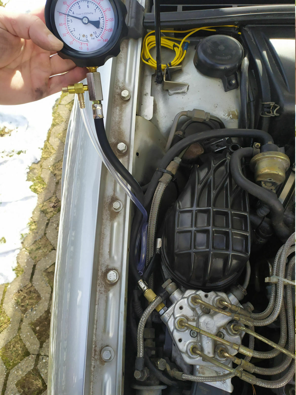 Audi 80 B4 NG verschlucken und fehlzündung in den Luftfilter