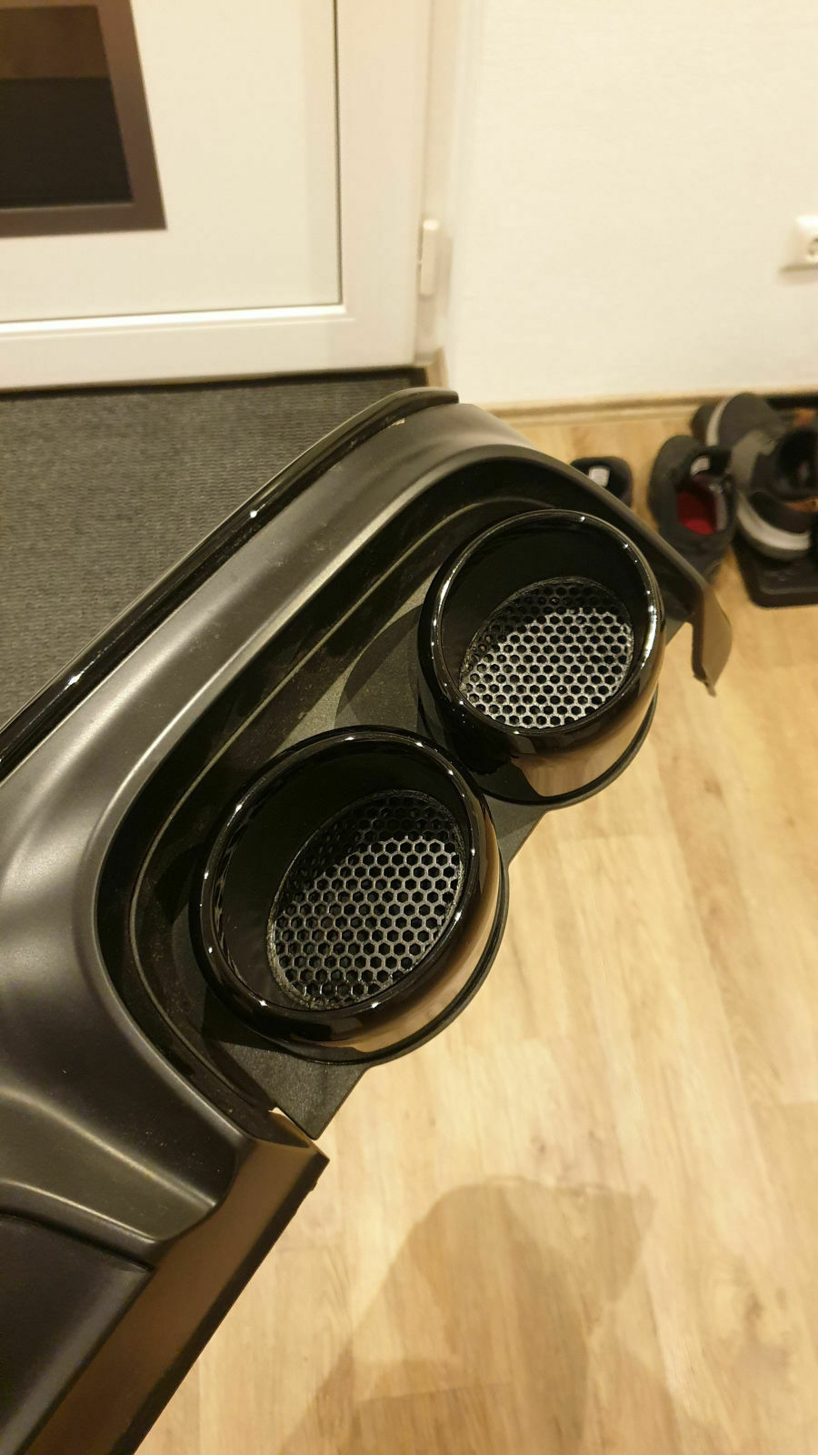 Umrüstung Auspuffblenden