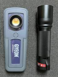 Gyeon PRISM Mini (Scangrip MiniMatch) vs. Coast HP7R