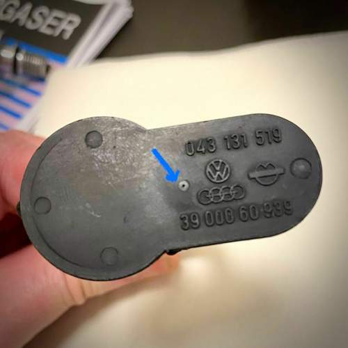 Temperaturschalter im Luftfilter