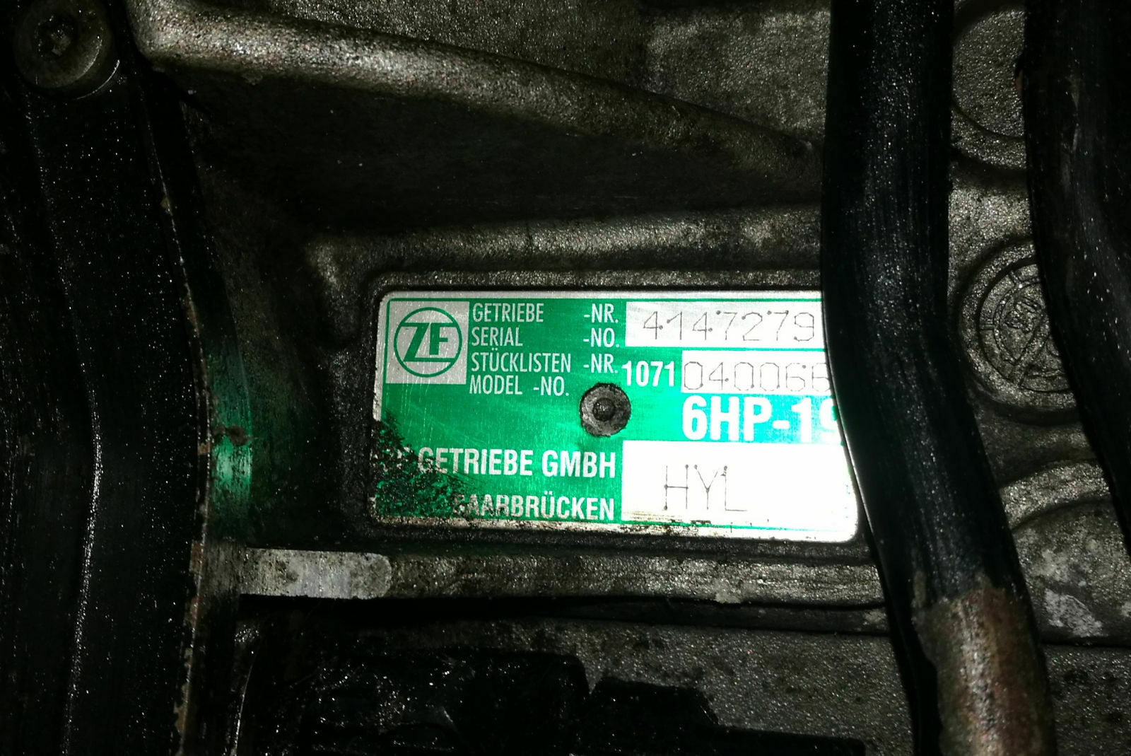 Getriebeintermezzo, wie viele Schieber hat ein 6HP19a?