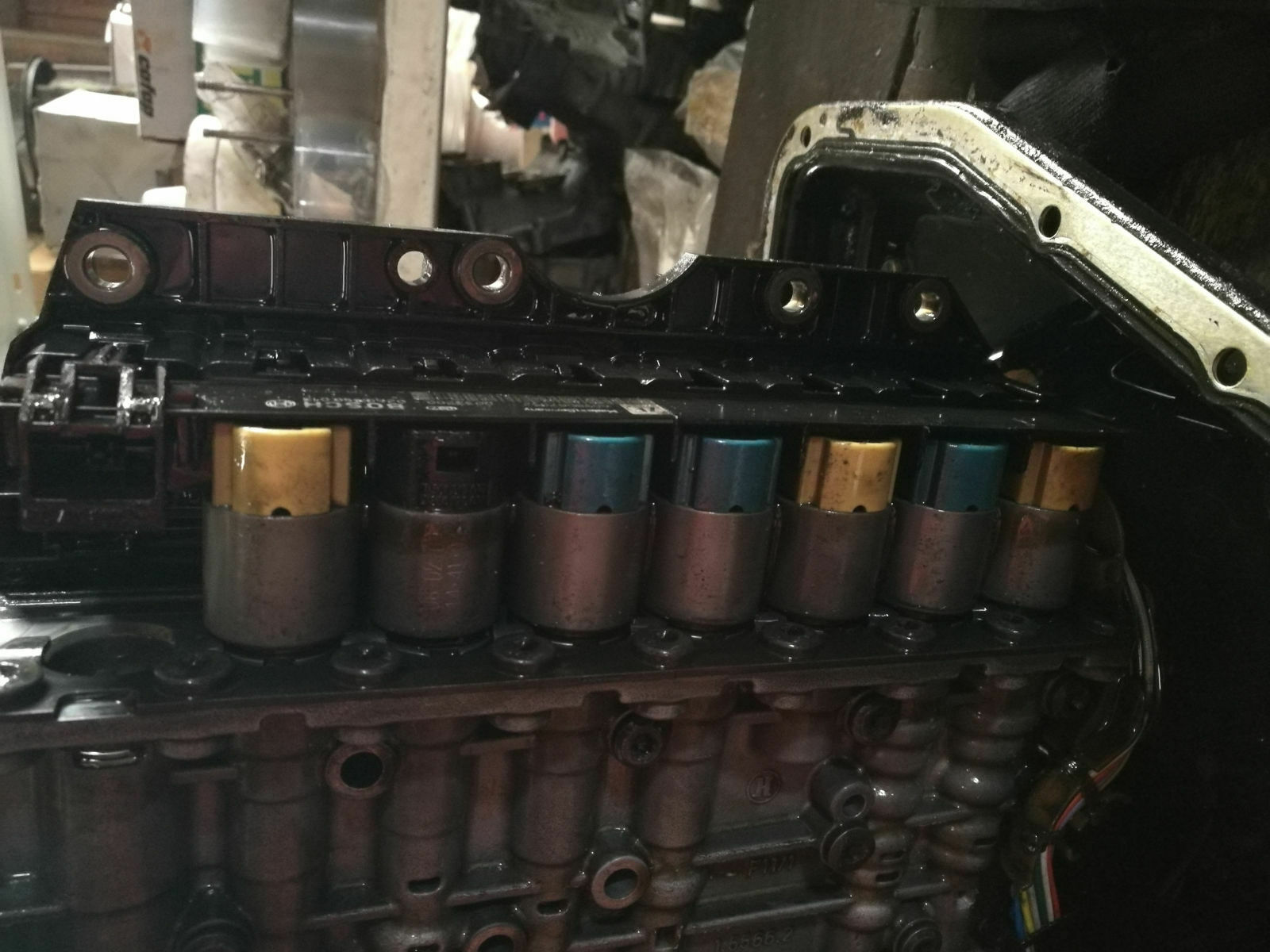 Getriebeintermezzo, wie viele Schieber hat ein 6HP19a?