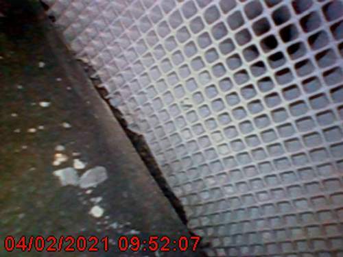 Brocken herausgebrochen?