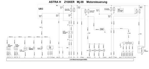 ASTRA H Z18XER Motorsteuerung