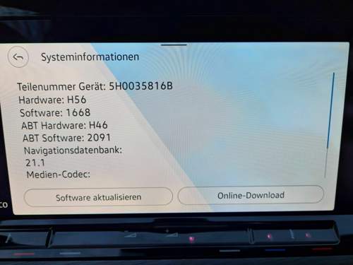 Softwarestand-nach-update