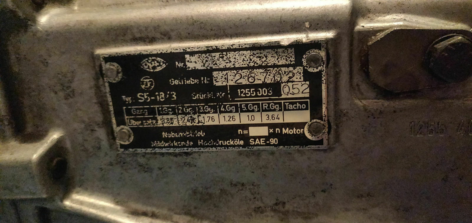 Opel Manta B 1,9 S 5 gang Getriebe