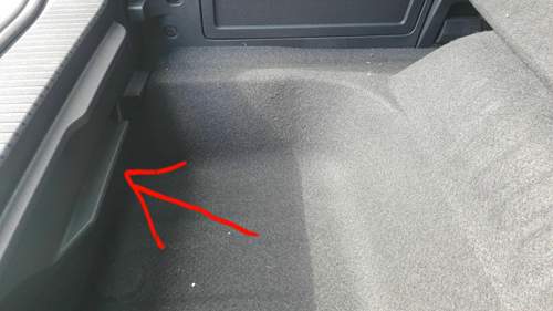 Passat Variant GTE Mulde von rechts