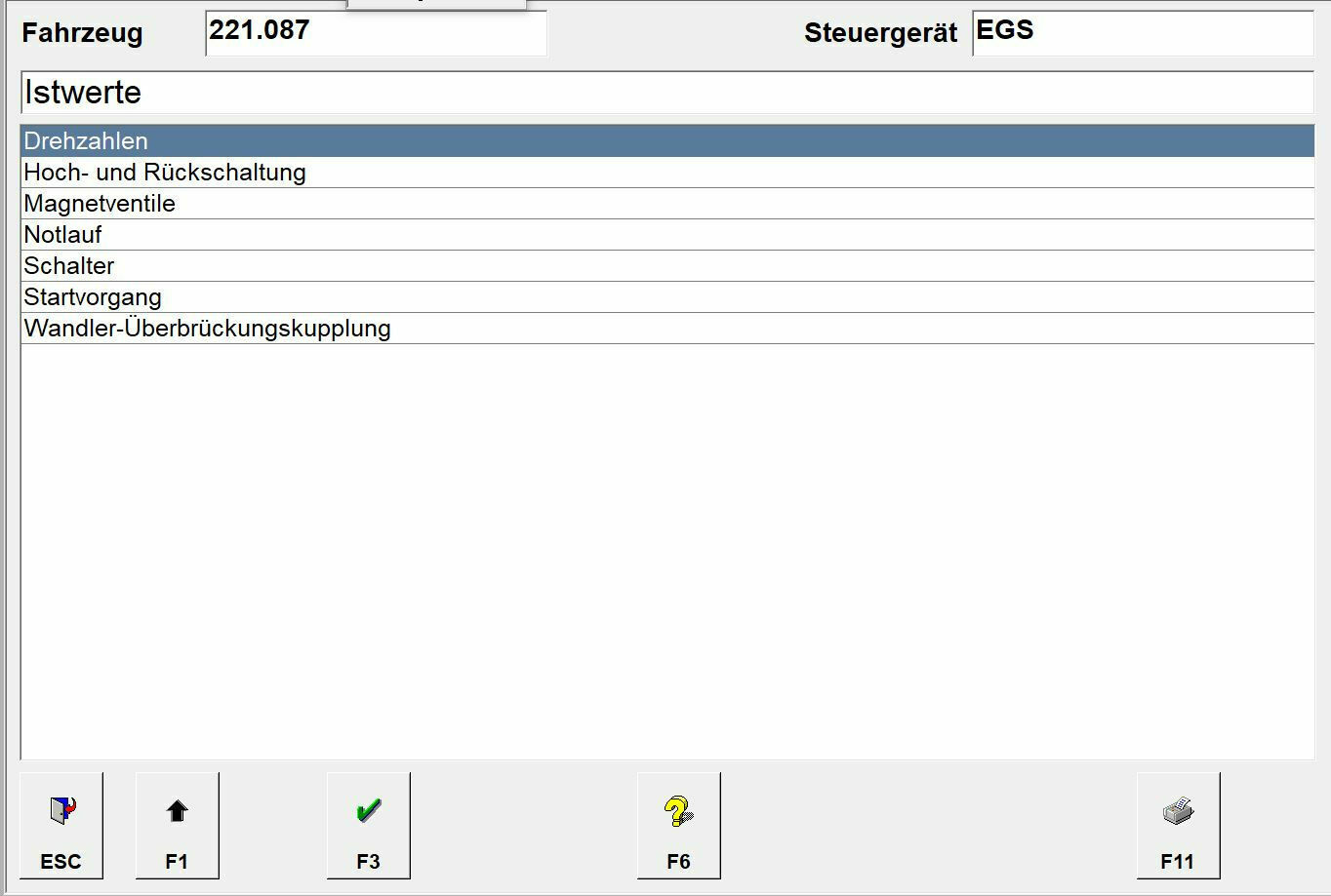 Getriebeproblem Fehler P0730 unzulässige Getriebeübersetzung 722.6