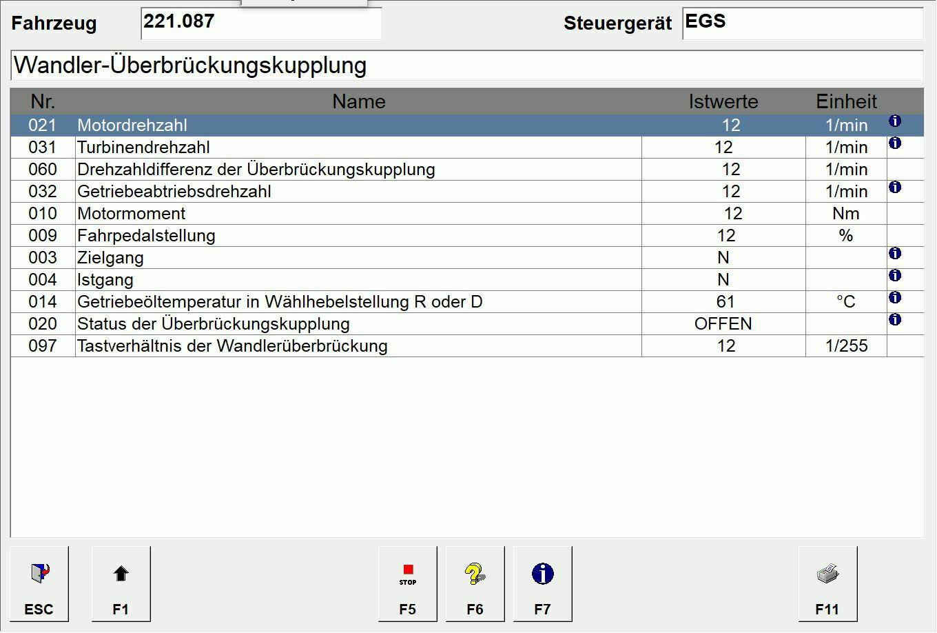 Getriebeproblem Fehler P0730 unzulässige Getriebeübersetzung 722.6