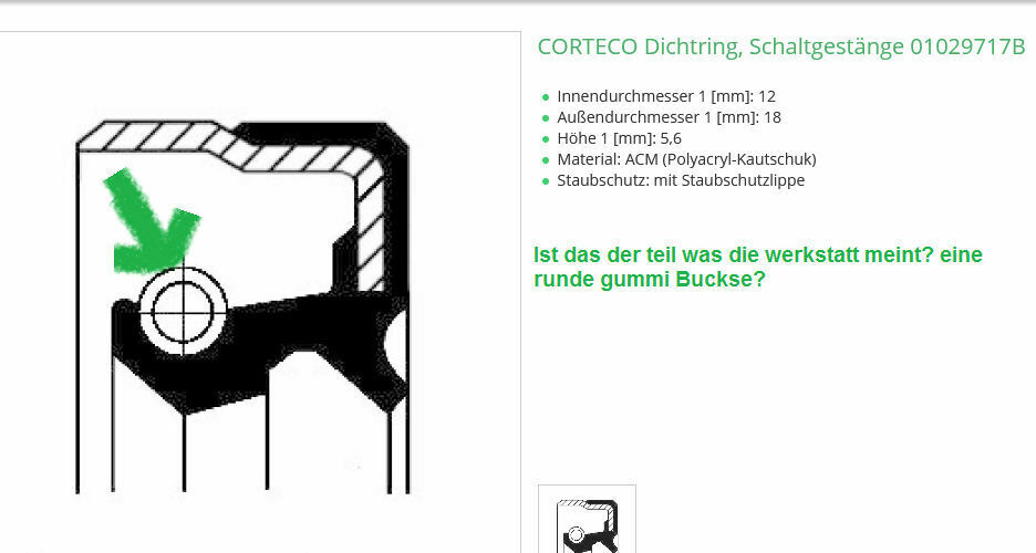 Mein ATG verliert Öl ist Undicht!