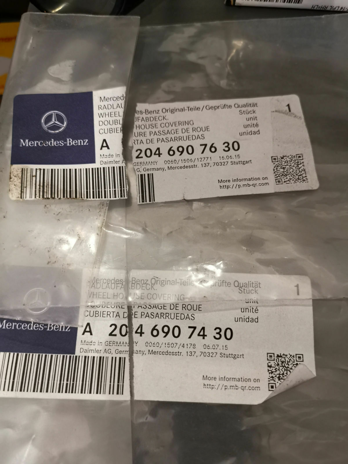 Spurverbreiterung 18"AMG