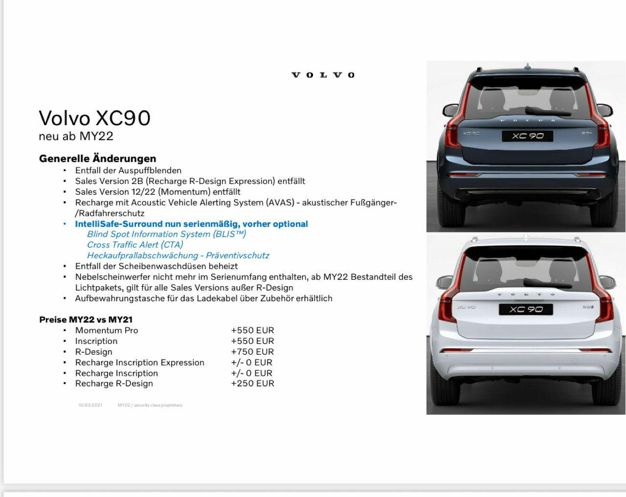 XC90 ll bestellt! Fakten zur Bestellung, Konfiguration und Lieferzeit - Sammelthread