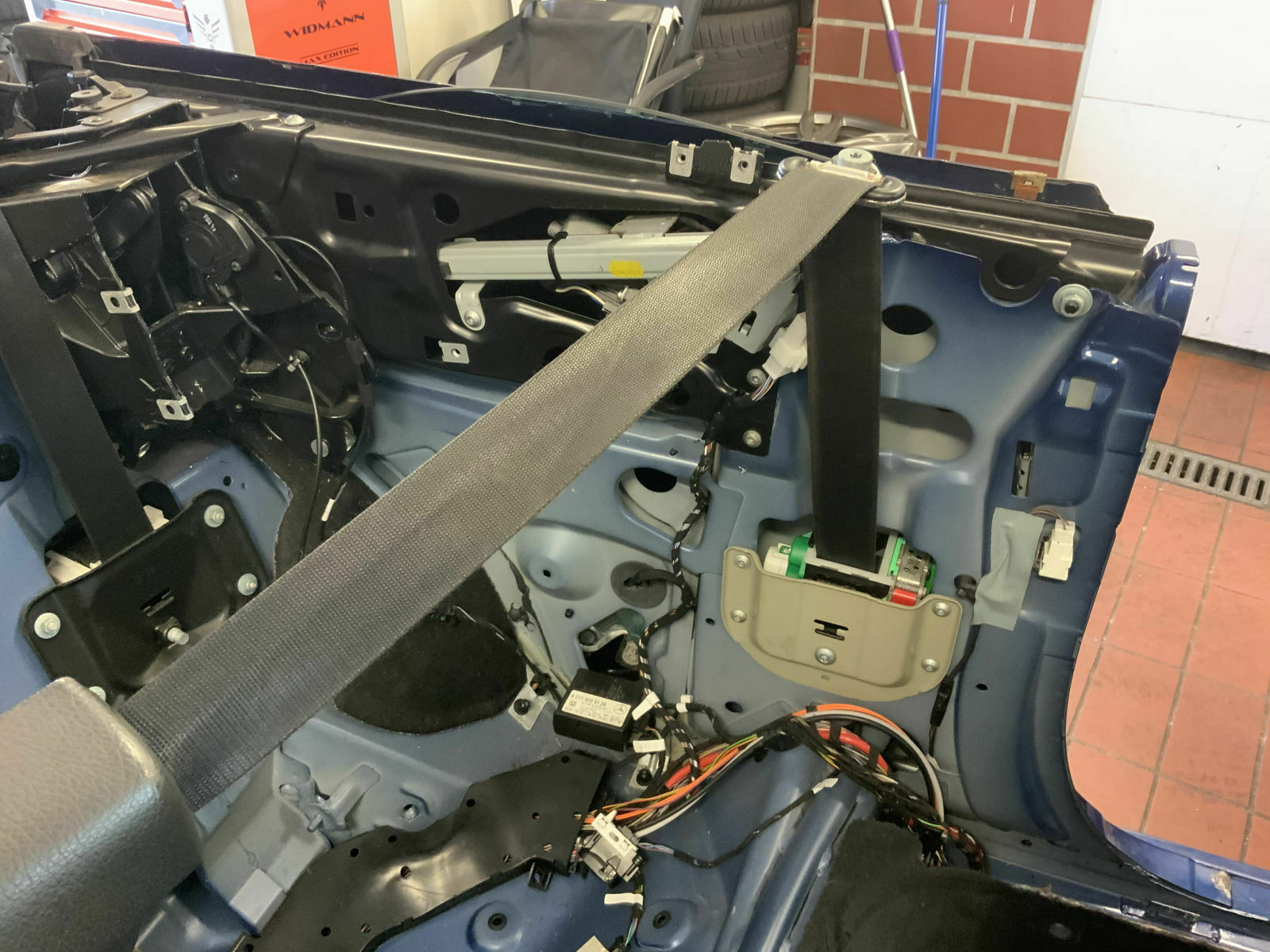 Hintere Scheibe geht nicht runter