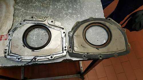NEU Original Mercedes Benz OM642 Turbo Oil Feed Dichtung Dichtung