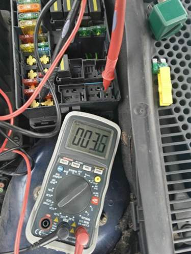 Messung 1 / R 27-Widerstand