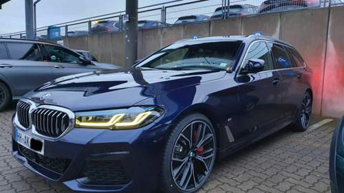 Das ist er - 540dx G31 in tansanitblau