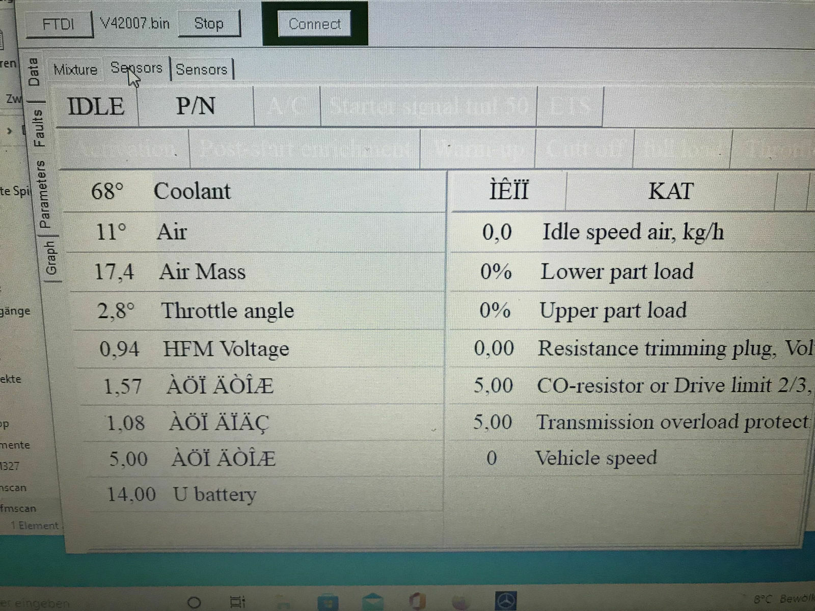 E220T zündaussetzer