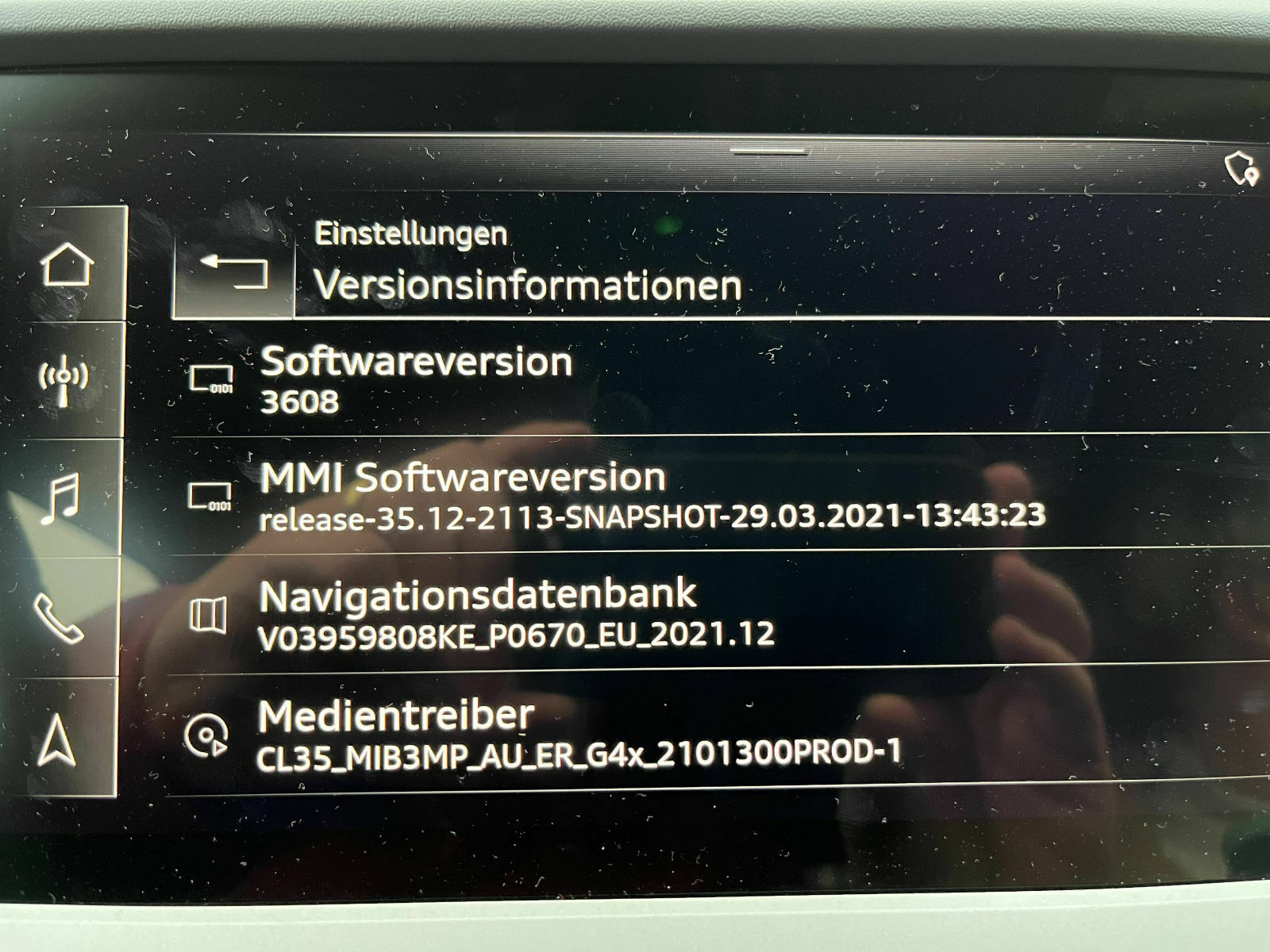 Infos zu Software-Updates MMI