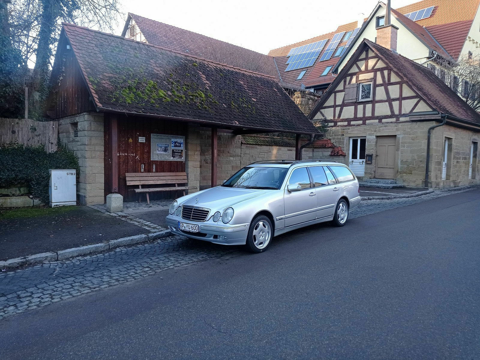 Und wieder mit W210 (der 7.) unterwegs...