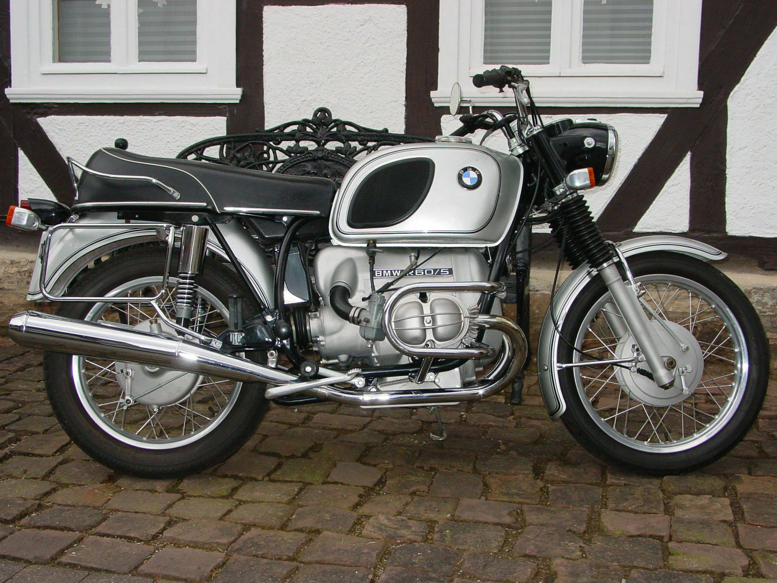 BMW R60/5 mit Siebenrock Leistungskit