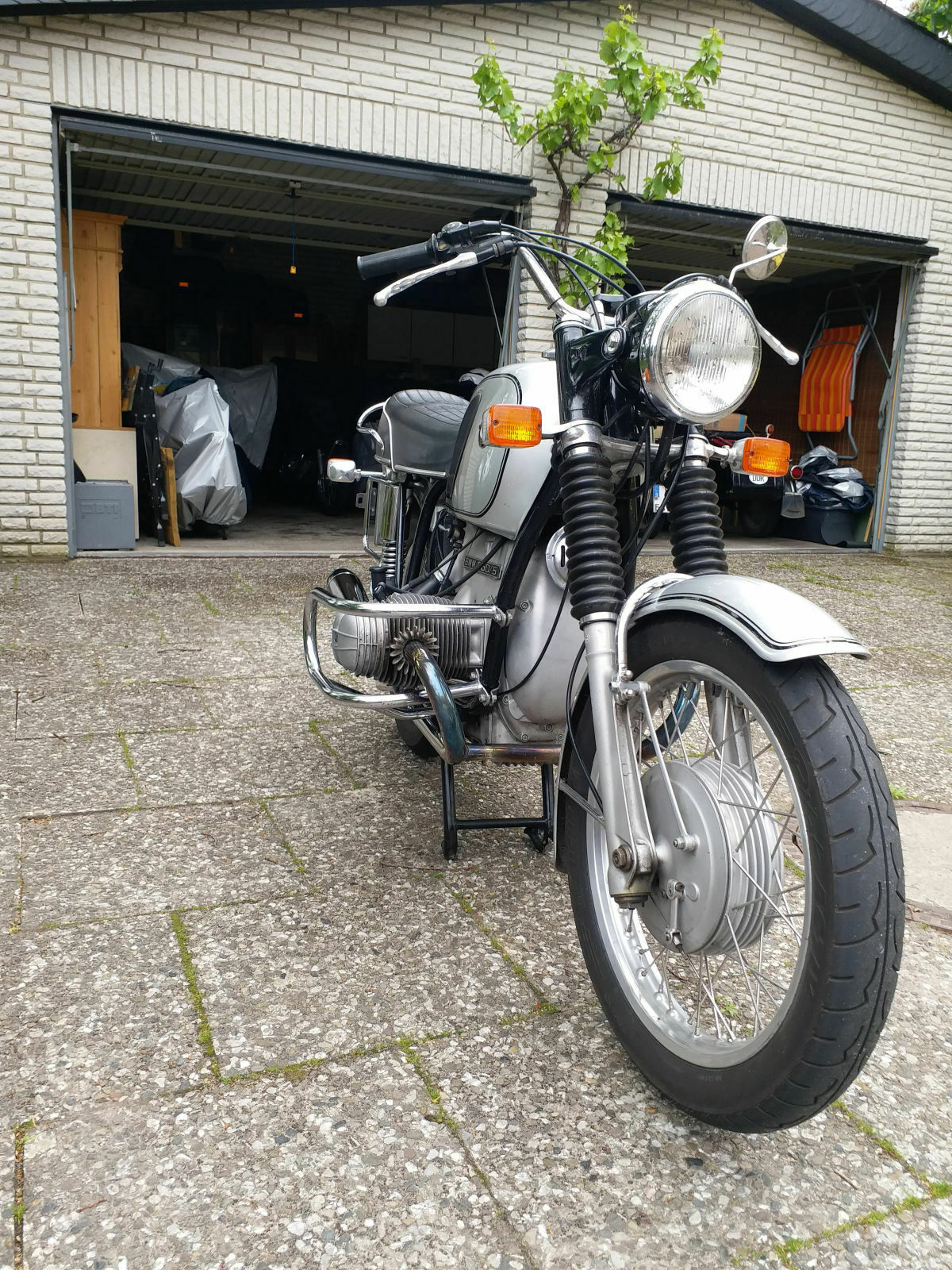 BMW R60/5 mit Siebenrock Leistungskit