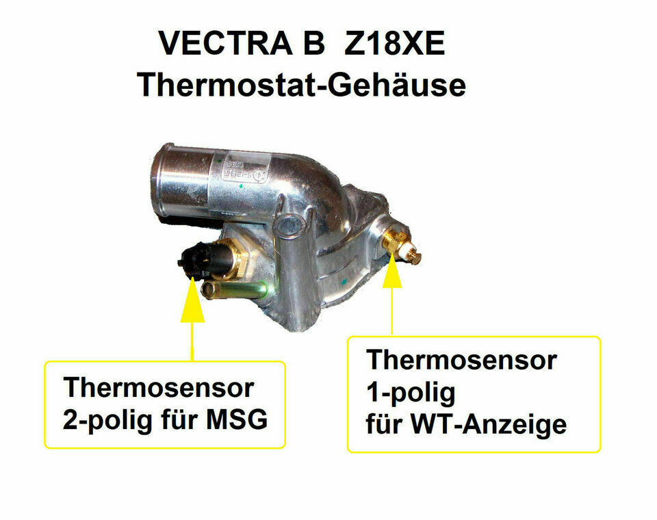 Temperatur Anzeiger im Armaturenbrett woher Signal?